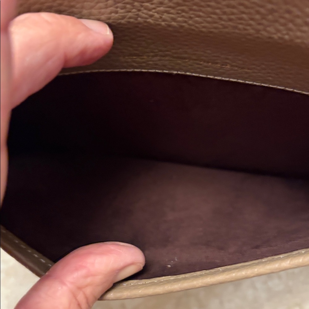 Coach Emery Leather Crossbody Bag in Mocha Pebbled Leather - Picture 15 of 16